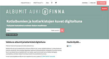 lasipalatsi.finna.fi skärmbild