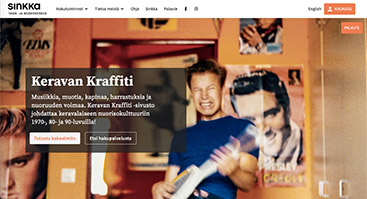 muistaja.finna.fi/keravan_kraffiti skärmbild